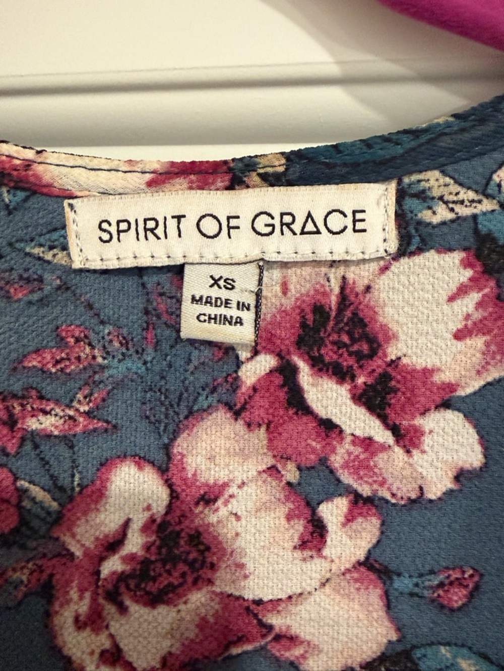 Spirit of Grace Floral women’s wrap tie dress with Ruffled Sleeves XS - Picture 4 of 10